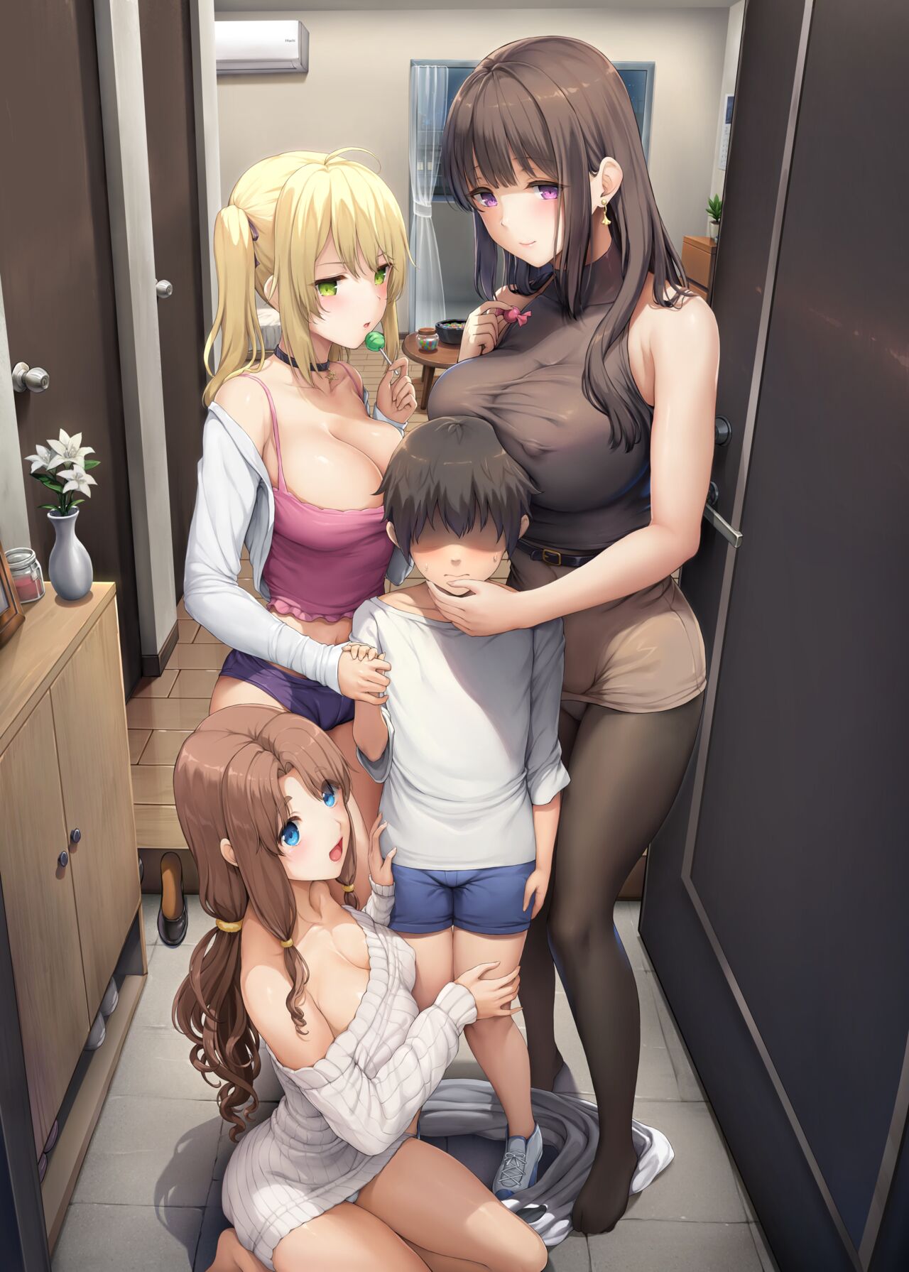Sanshimai no Love Party CG 1-4 page 2 full