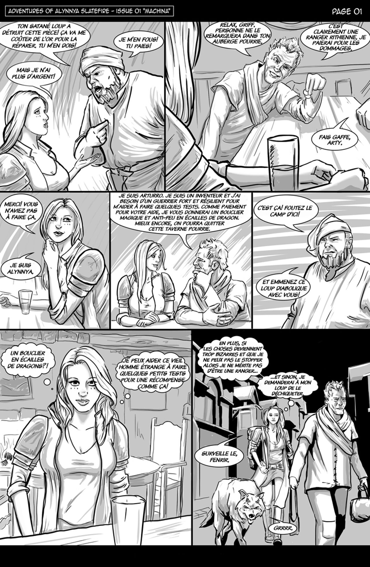 Callmeplissken - Adventures of Alynnya Slatefire 1 - French page 2 full