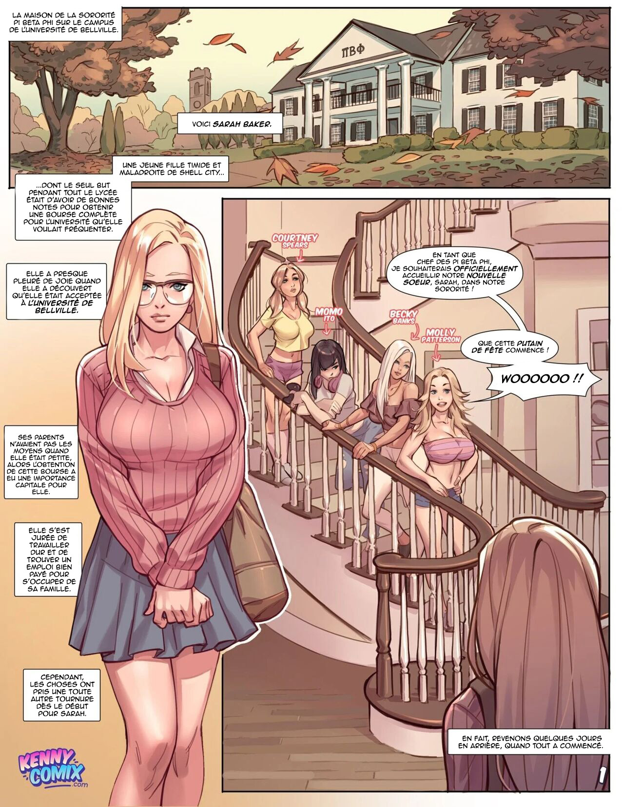 Naughty Sorority: The New Pledge page 2 full