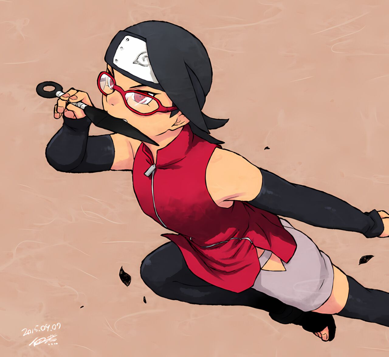 佃煮  Tsukudani_ - Sarada Uchiha and Friends page 10 full