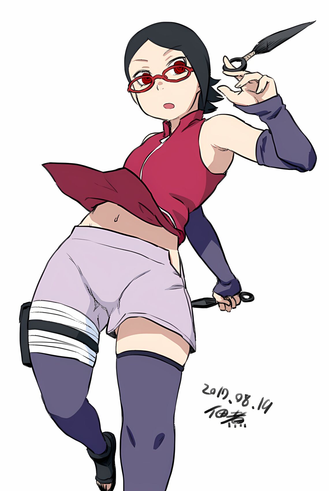 佃煮  Tsukudani_ - Sarada Uchiha and Friends page 9 full
