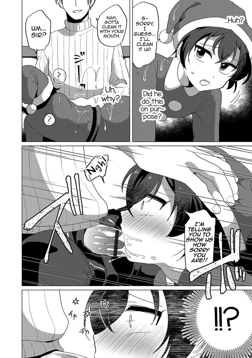Miniskirt Santa-kun no Sekkyaku | Miniskirt Santa-kun's Customer Service page 4 full