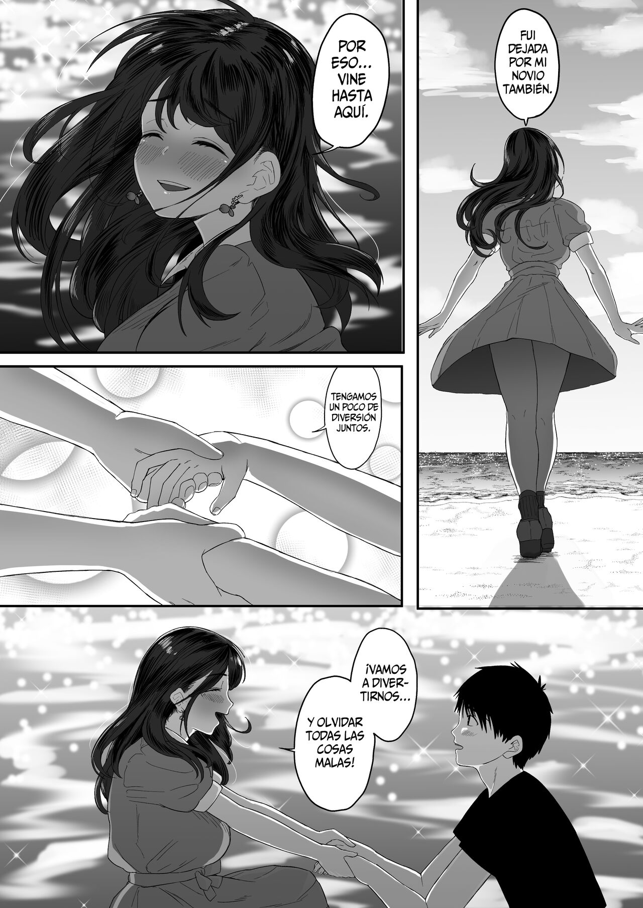 Konna ni Seiyoku Tsuyoi Oneesan dato Wakatte Itara Ie Made Tsuiteikanakatta!! | ¡¡Si Hubiese Sabido que era una Onee-san con un Deseo Sexual tan Grande, Nunca la Hubiera Seguido hasta su Casa!! page 7 full