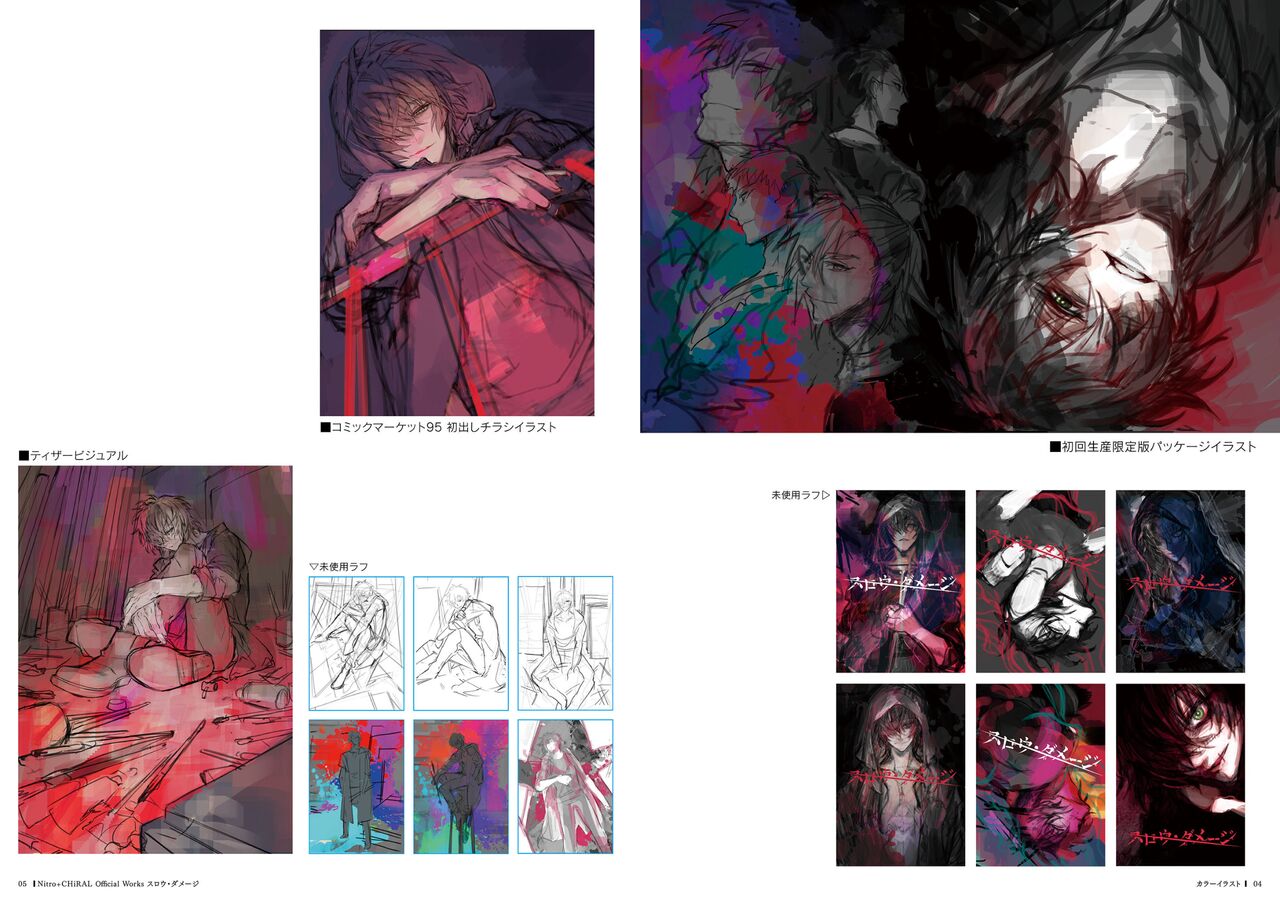 Nitro+CHiRAL Official Works Slow Damage page 4 full