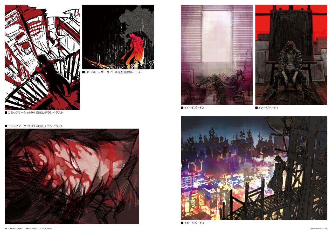 Nitro+CHiRAL Official Works Slow Damage page 6 full