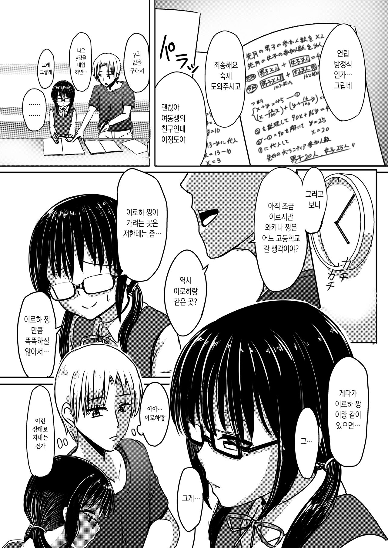 Joshi Chuugakusei Charao ni Hamatte Saa Taihen Jimi Meganekko no Complex page 6 full