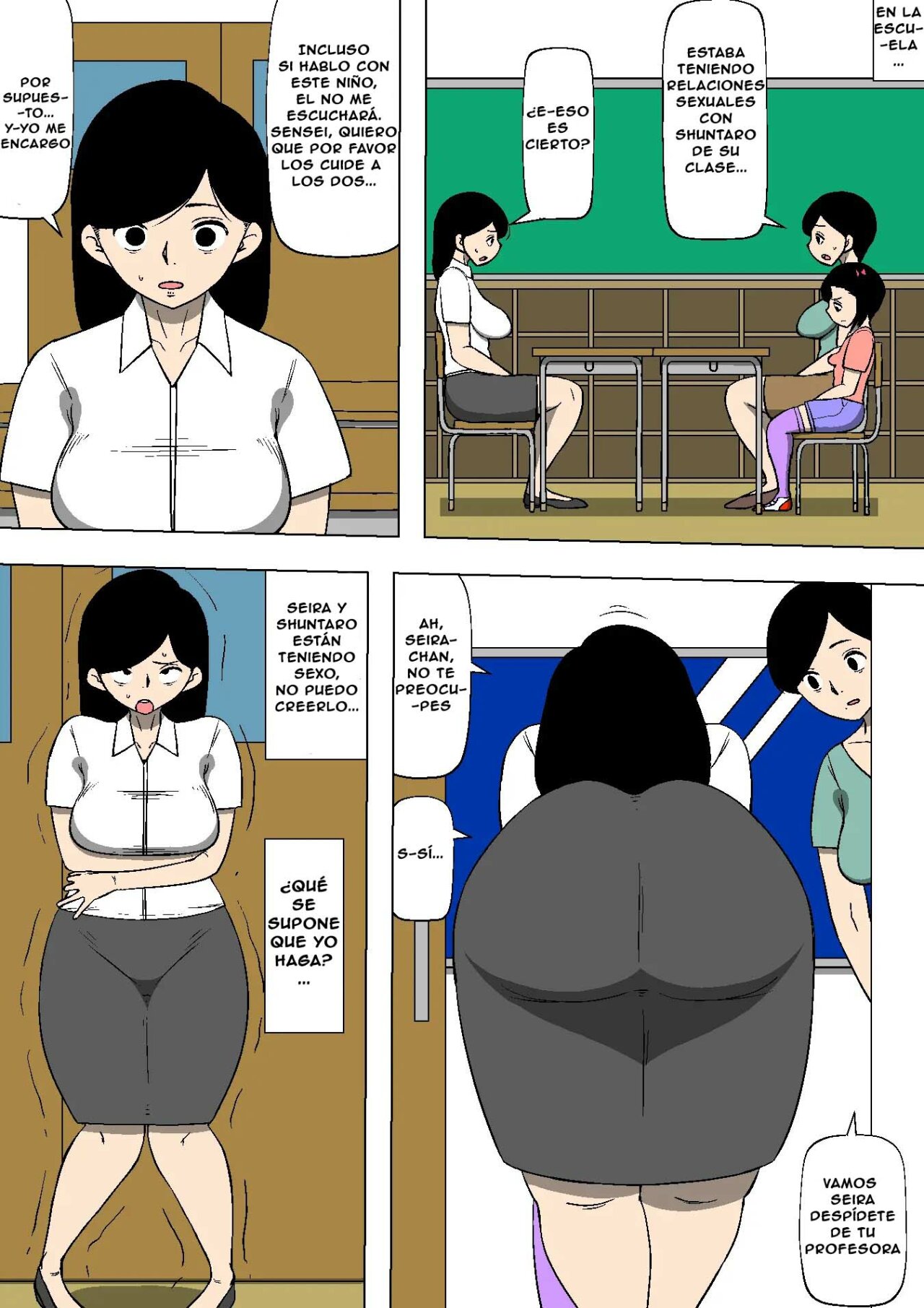 Tsuma ga Musume no Tomodachi to SEX shite ita | Mi esposa tuvo sexo con el amigo de mi hija page 7 full