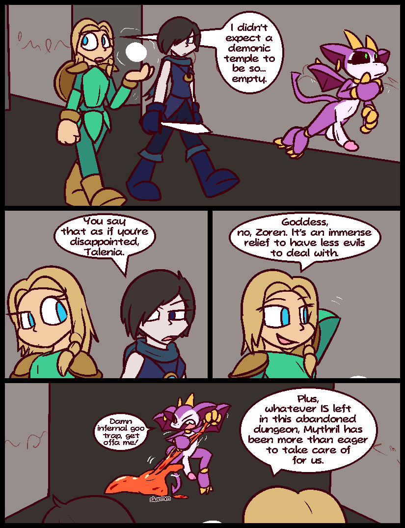 Tendrils: Imp Dungeon page 1 full