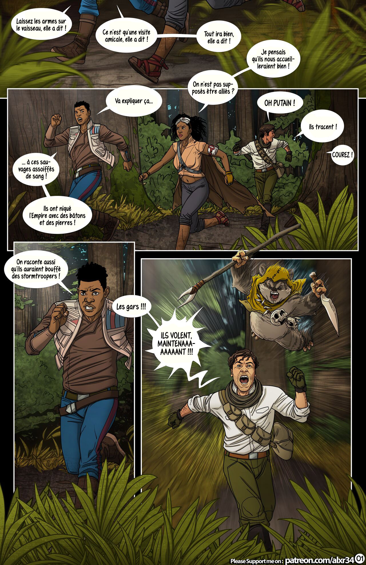 Star Wars : A Complete Guide to Ewok Sex - Jungle Love page 2 full