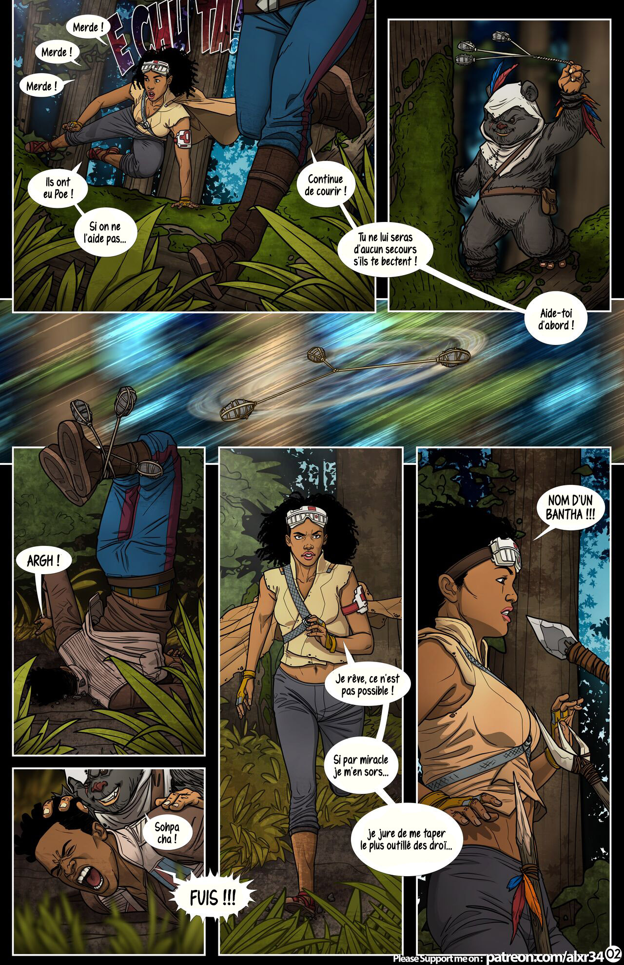 Star Wars : A Complete Guide to Ewok Sex - Jungle Love page 3 full
