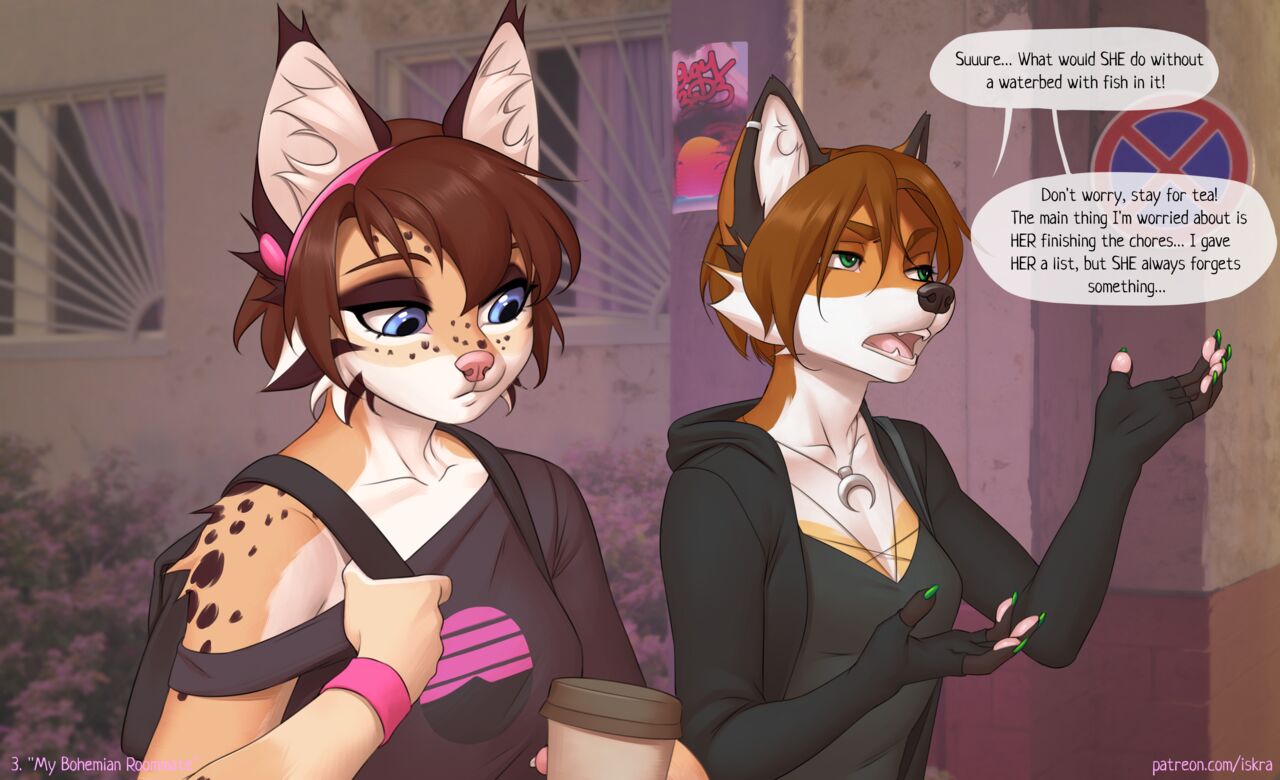 My Bohemian Roommates page 3 full