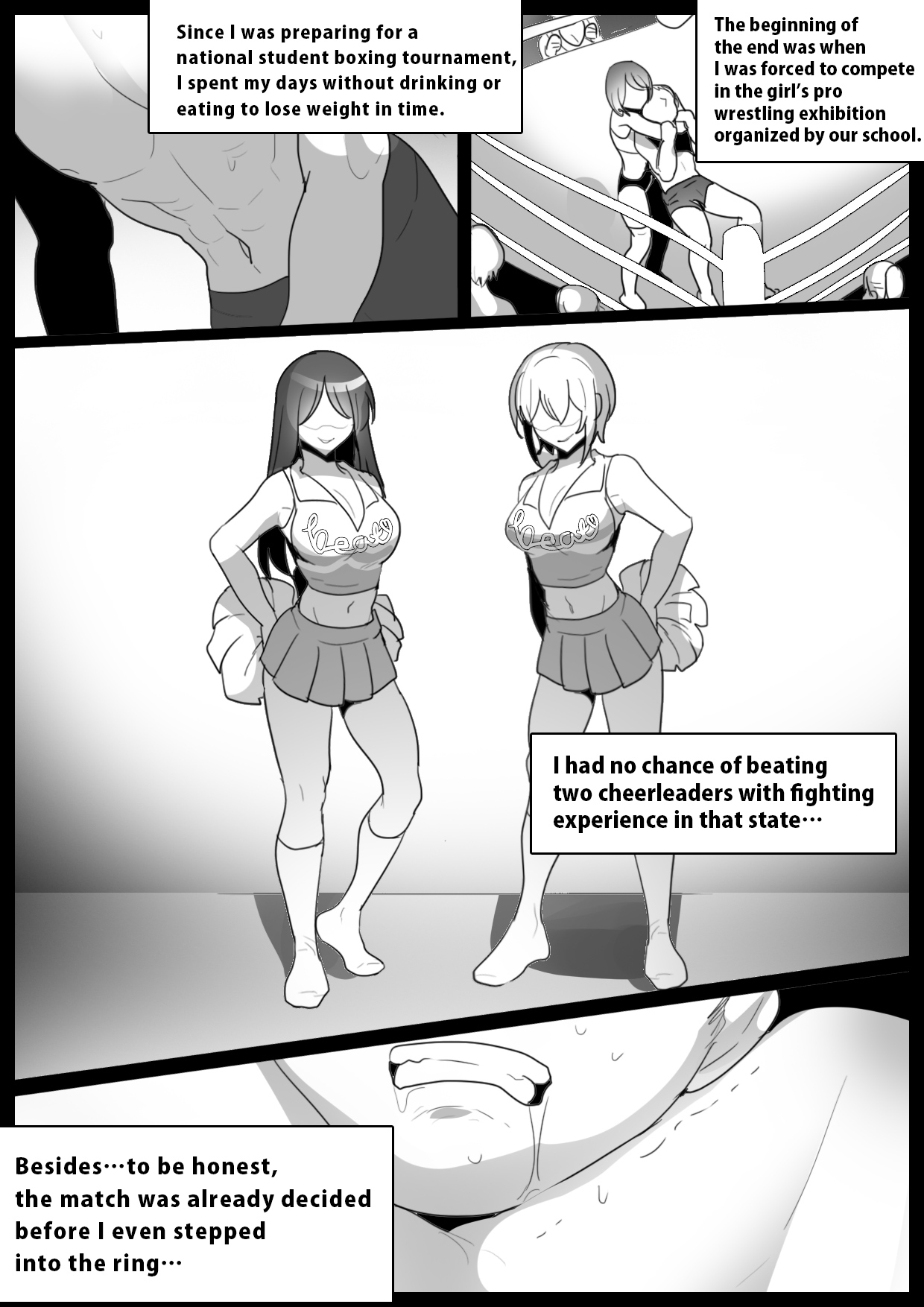 Cheerleaders Corrupt Me Into Their Masochistic Sandbag page 2 full