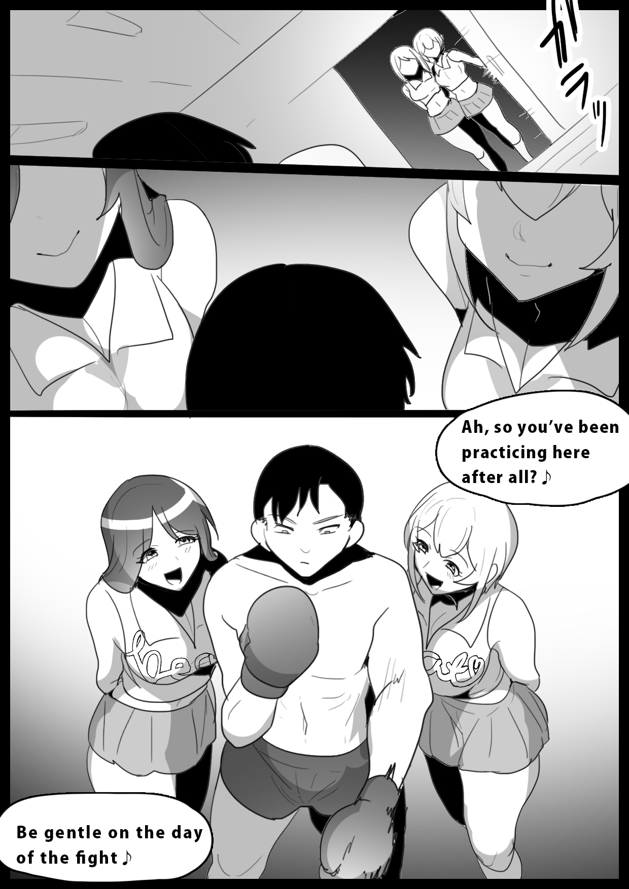 Cheerleaders Corrupt Me Into Their Masochistic Sandbag page 7 full