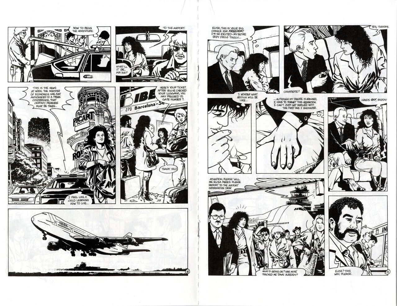 HOT LIPS: Elisa - Volume 1 page 8 full