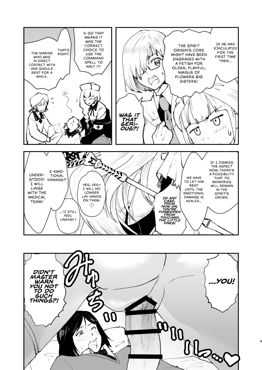 Chikyuu Saigo no Succubus ga Chaldea de Yarakasu Hon page 8 full