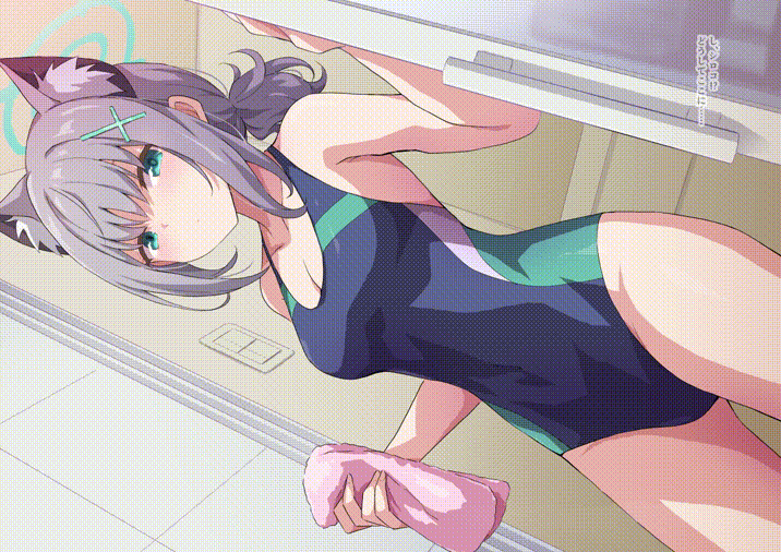 Mizugi Shiroko ni Ofuro de Tekoki shite Morau Douga page 1 full