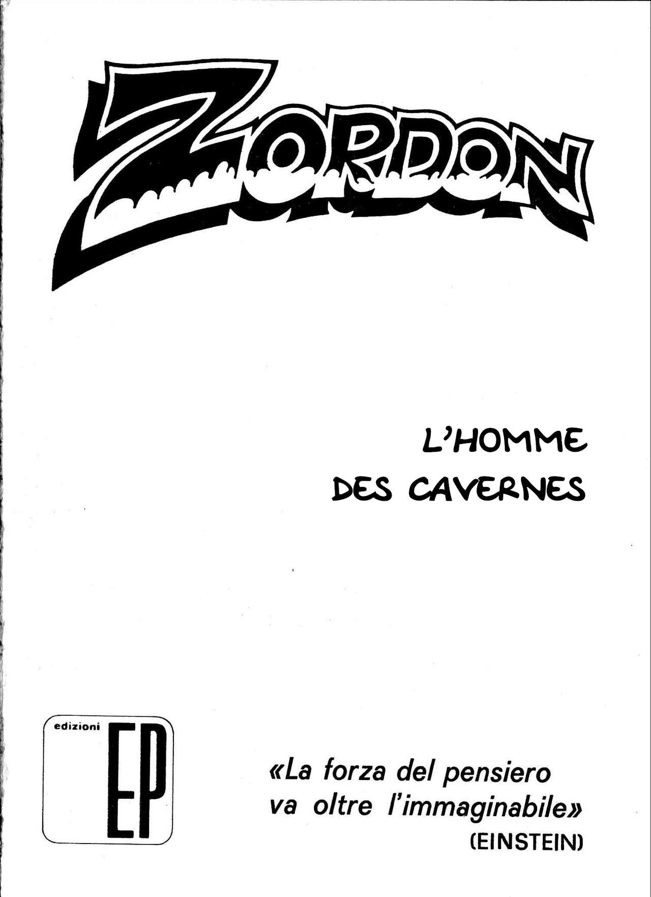 Zordon N.6 - L'homme des cavernes page 3 full