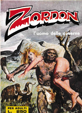 Zordon N.6 - L'homme des cavernes cover