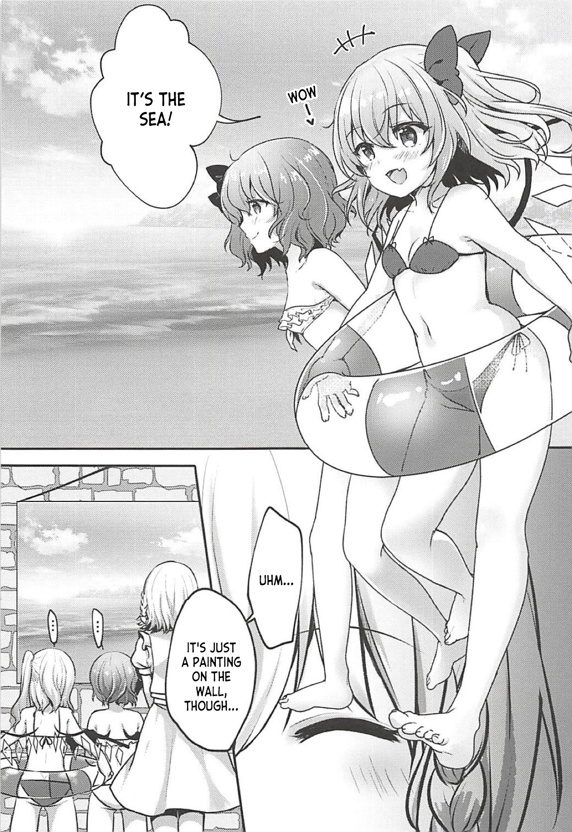 Mizugi Flan-chan to H Suru Hon page 4 full