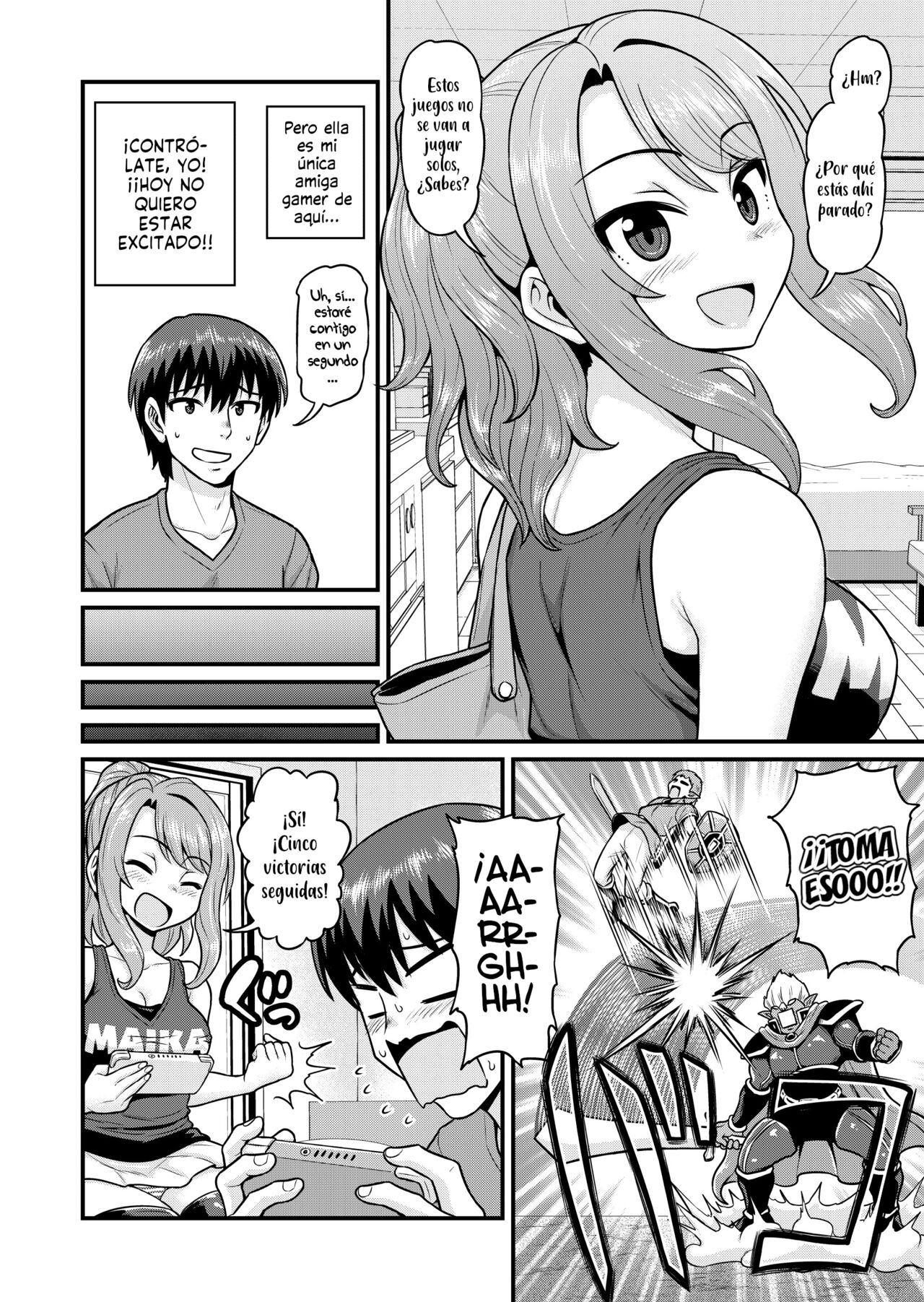 Game Tomodachi no Onnanoko to Yaru Hanashi | Follando con tu amiga Gamer page 5 full