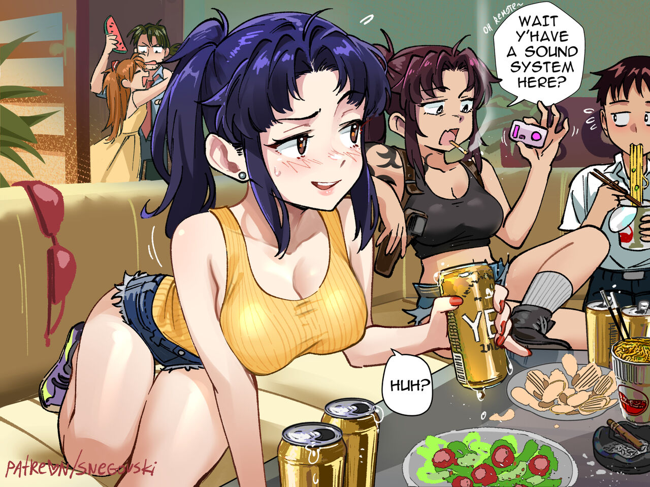 Misato/Revy's Favorite Mixtape? page 1 full