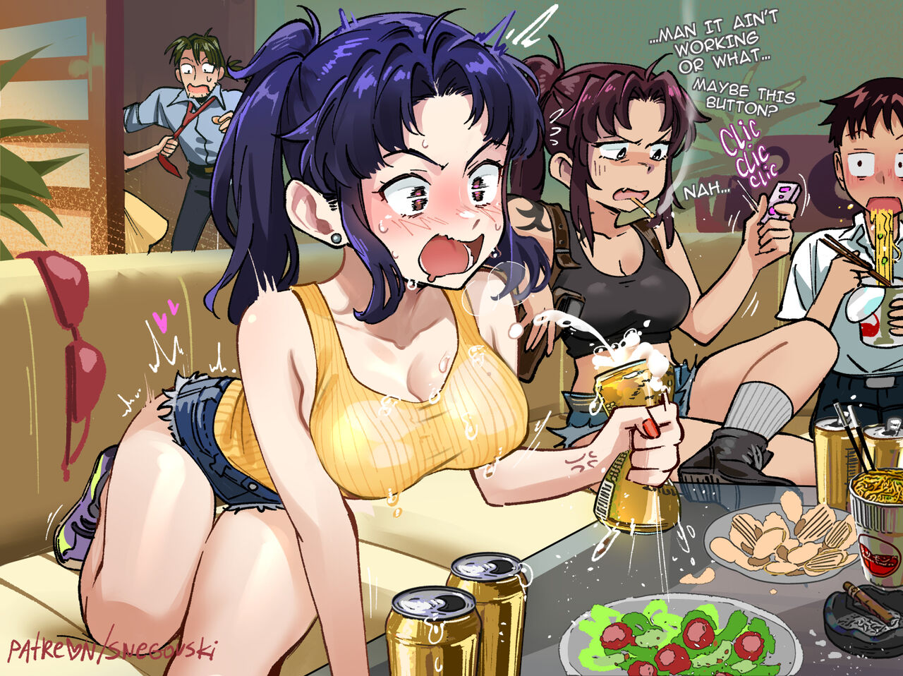 Misato/Revy's Favorite Mixtape? page 2 full