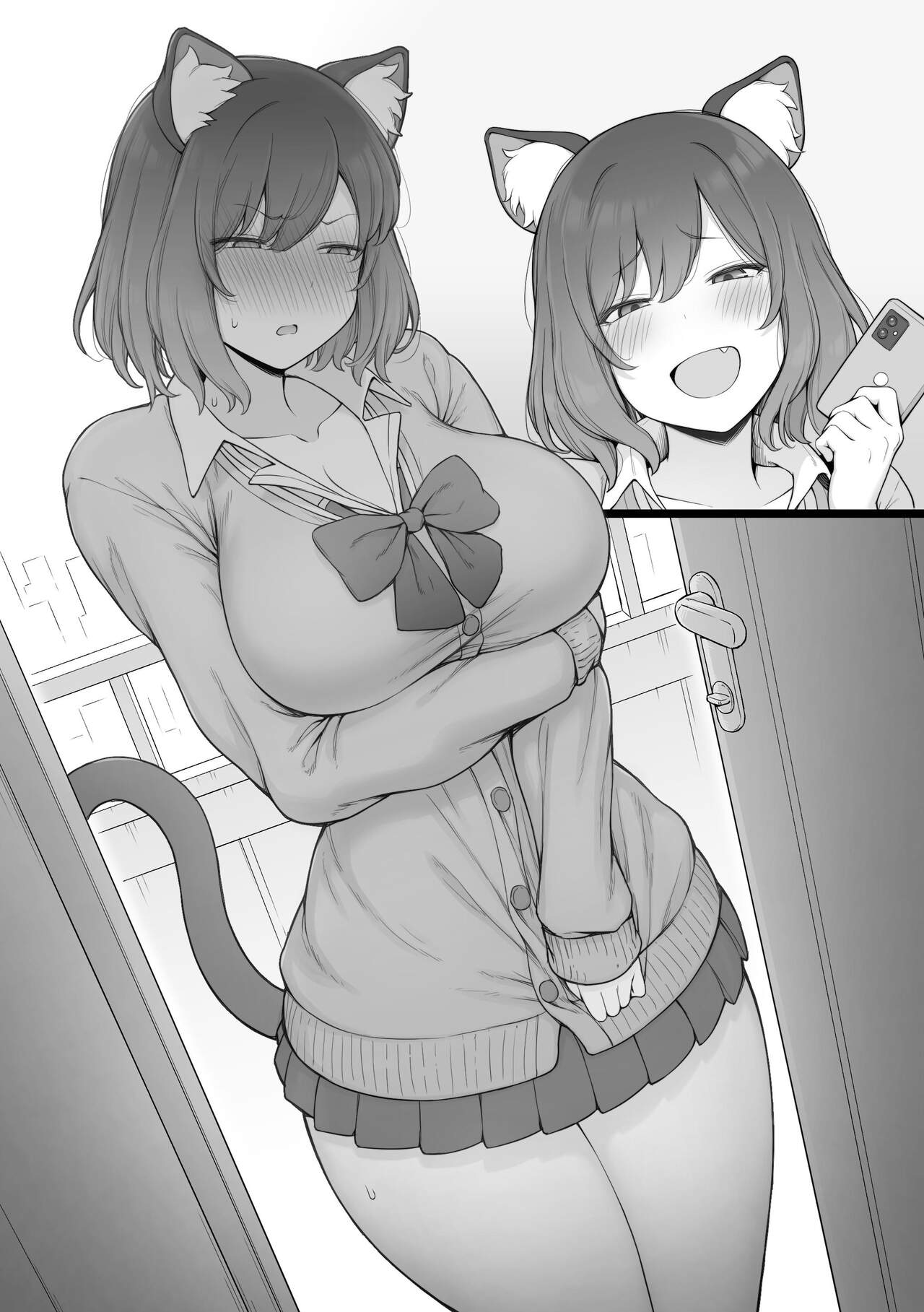 Hatsujoukichuu wa Mainichi Ie ni Kuru Namaiki na Kouhai Gal-chan page 6 full