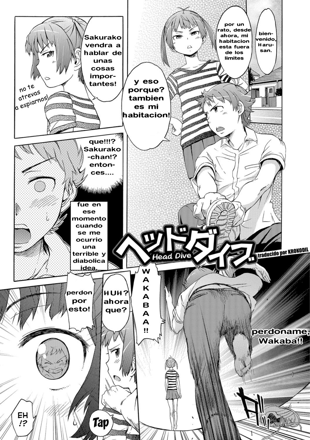 Head Dive page 1 full