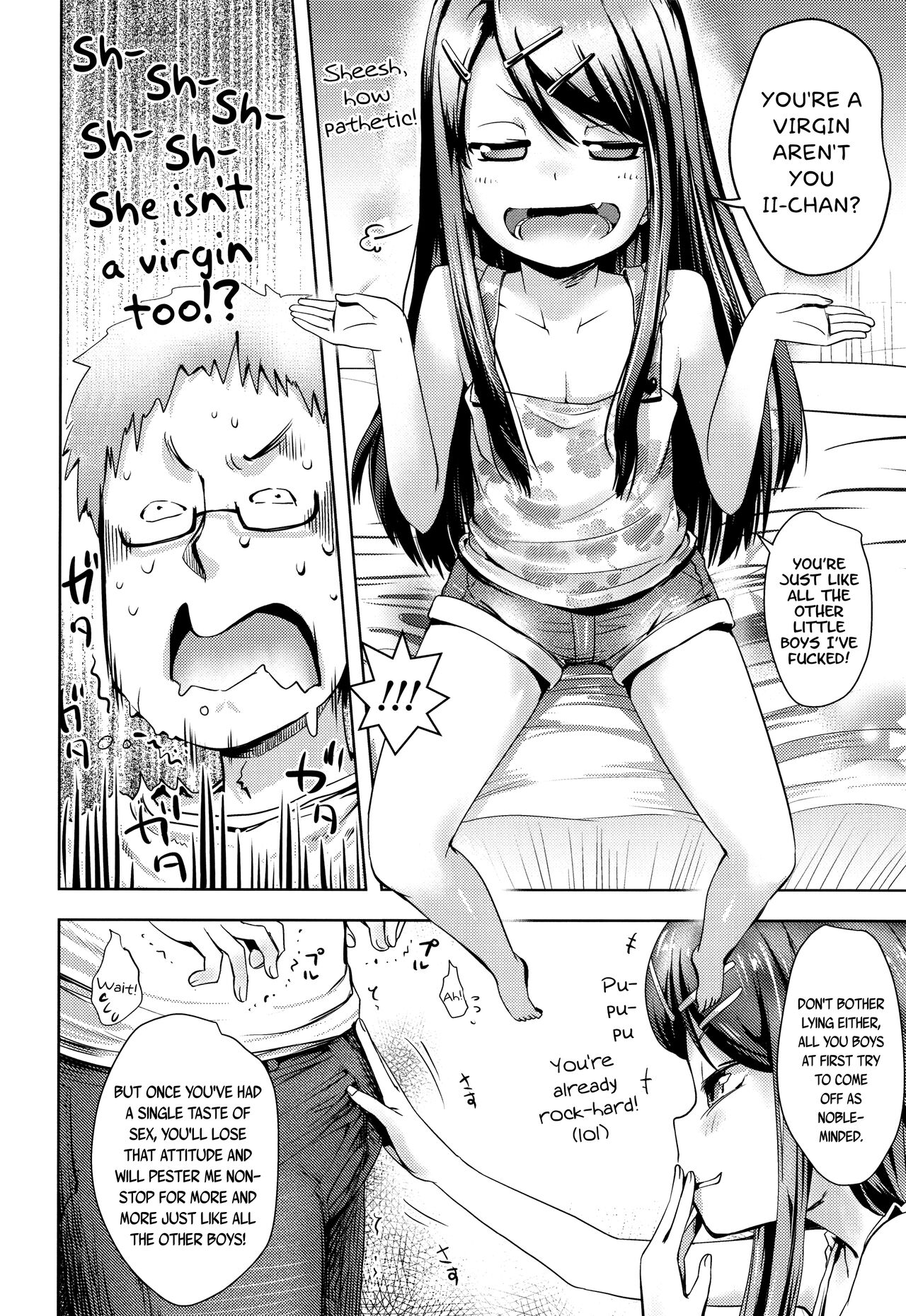 Nama"iki" Daisuki! | I Love Cream-Pieing Cheeky-Brats! page 10 full