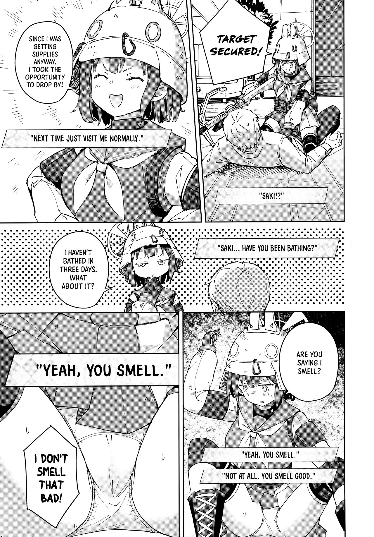 Saki o Suinagara H suru Hanashi | That Time I Boned Saki While Getting a Nice Whiff of Her page 6 full