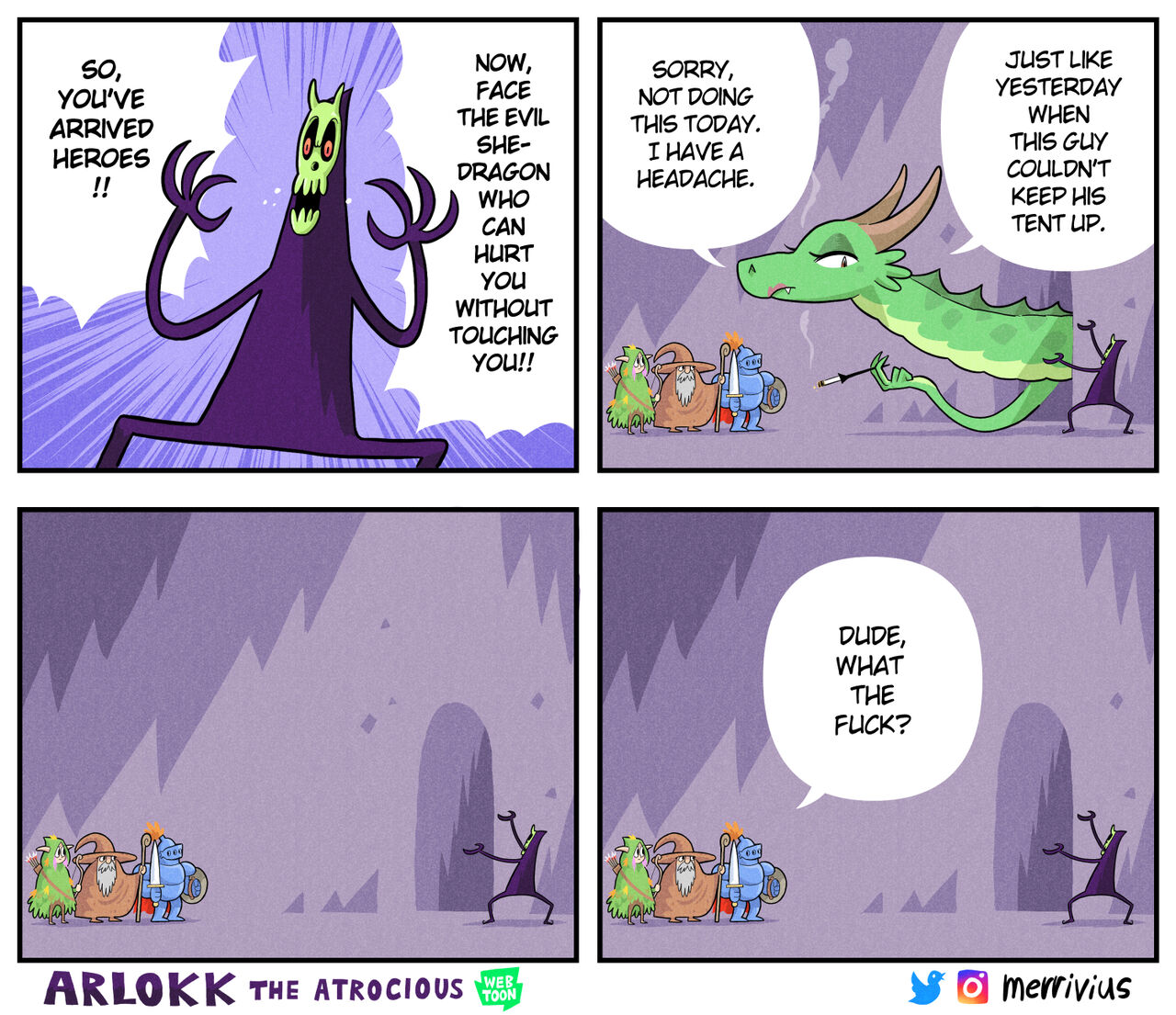 Arlokk the Atrocious Webcomic page 1 full