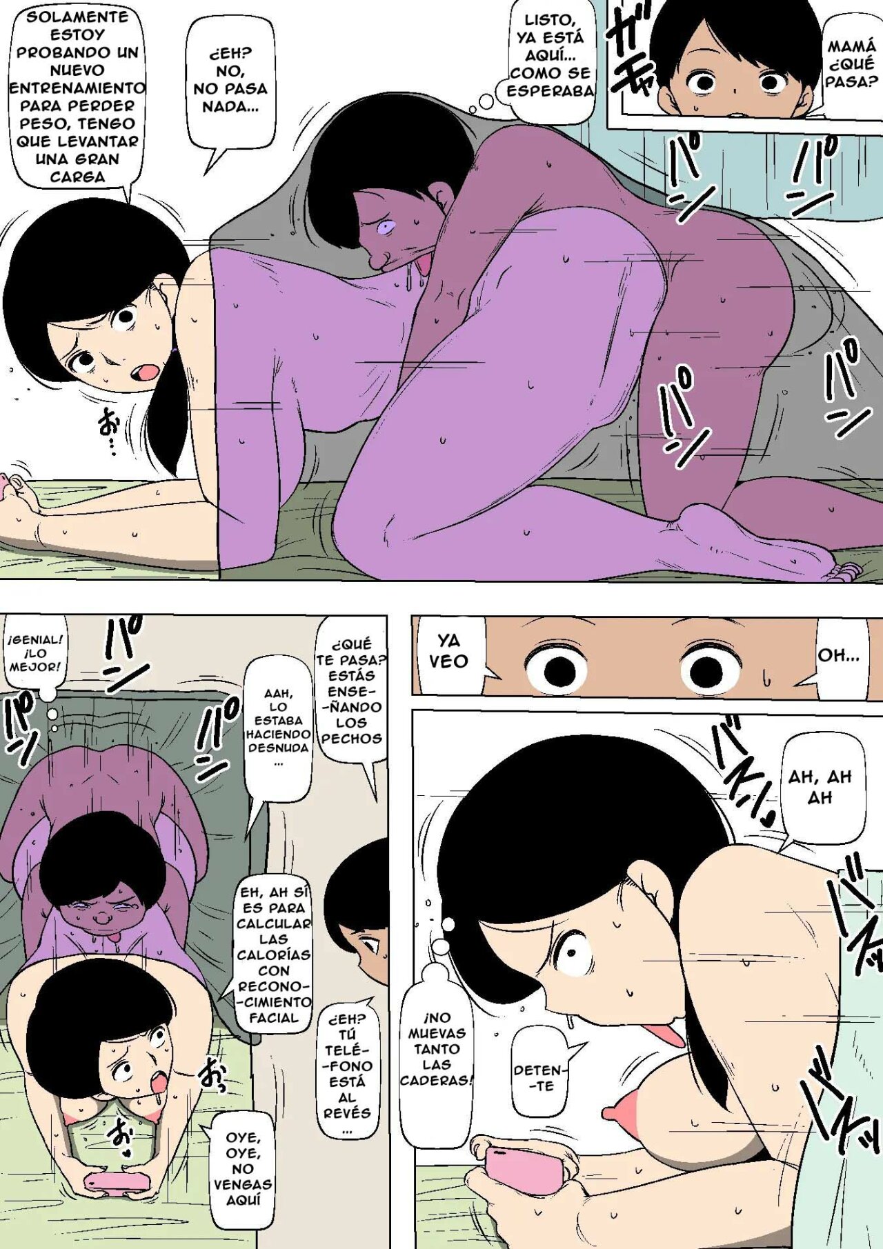 Hahaoya ga Ane no Musuko ni Otosareteita | Madre que fue corrompida por el hijo de su hermana page 9 full