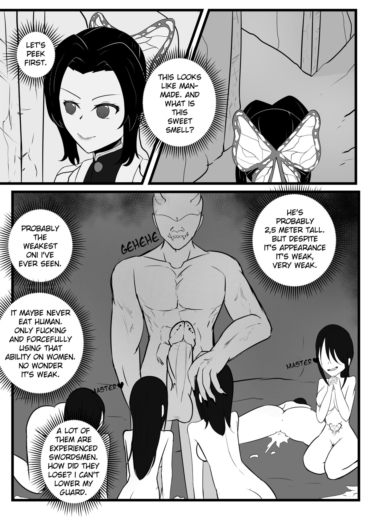 The Insect Hashira Can't Beat The Weakest Oni page 4 full