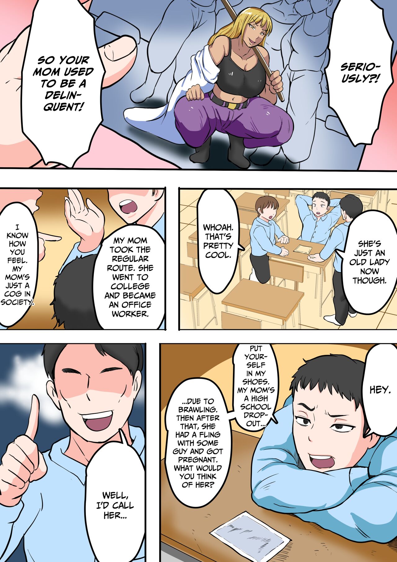Moto Yan Kaa-chan wa Ore no Onna page 4 full
