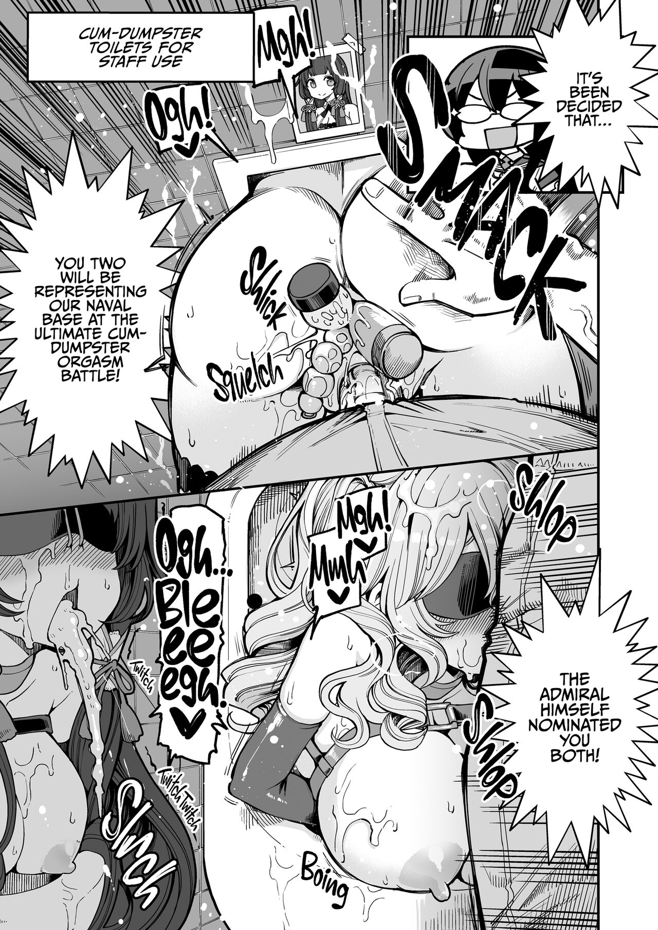 Mizuho &amp; Kashima VS Ochinpo | Mizuho and Kashima vs Cocks page 5 full