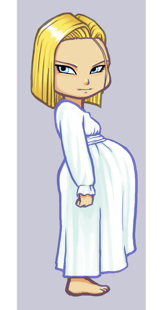 Pregnant Android 18 page 10 full
