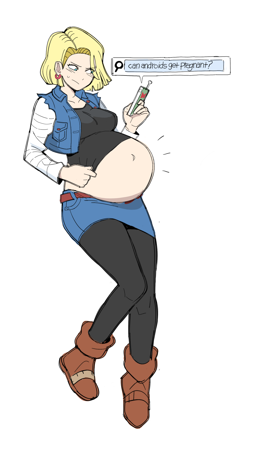 Pregnant Android 18 page 2 full