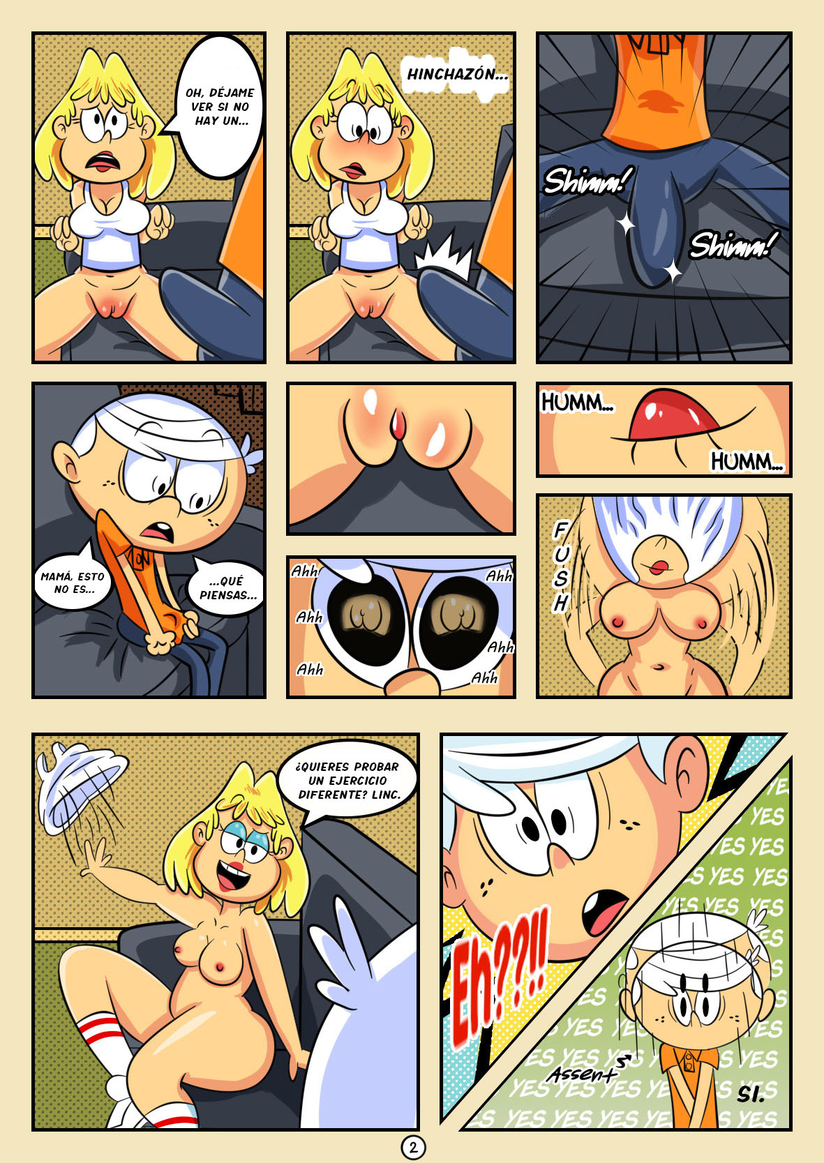 TLH: El Ejercicio de Rita y Lincoln page 2 full