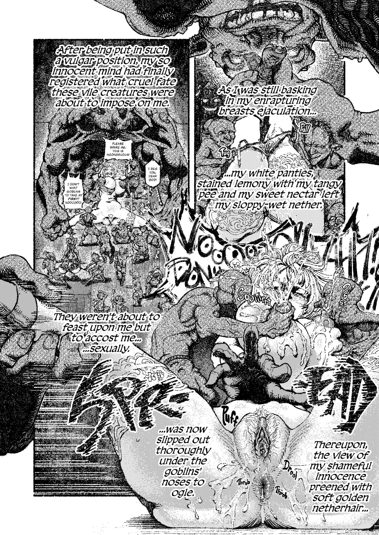 The Record of Greened Pearls ~The Bestial Gangbang of a Buxomly Senxual Acolyte Girl~ page 8 full