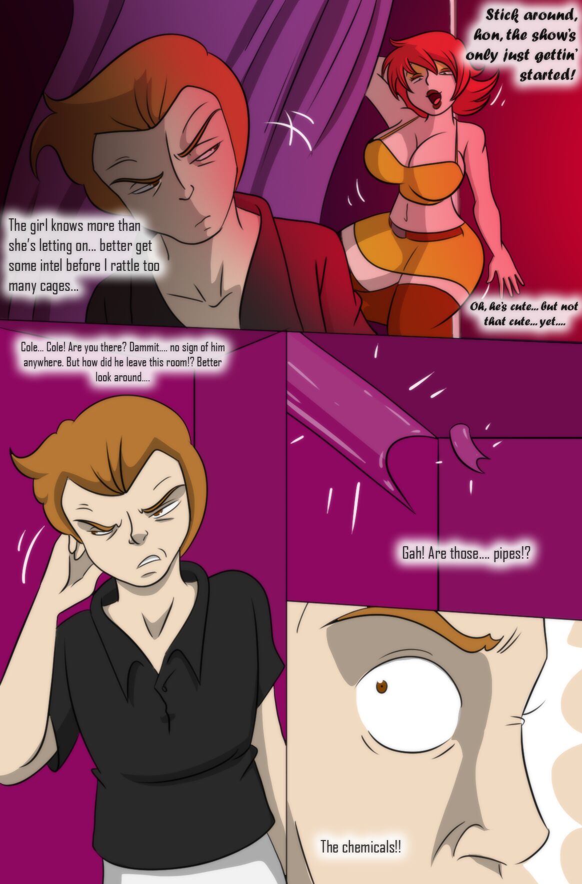 Changing at the Club page 3 full