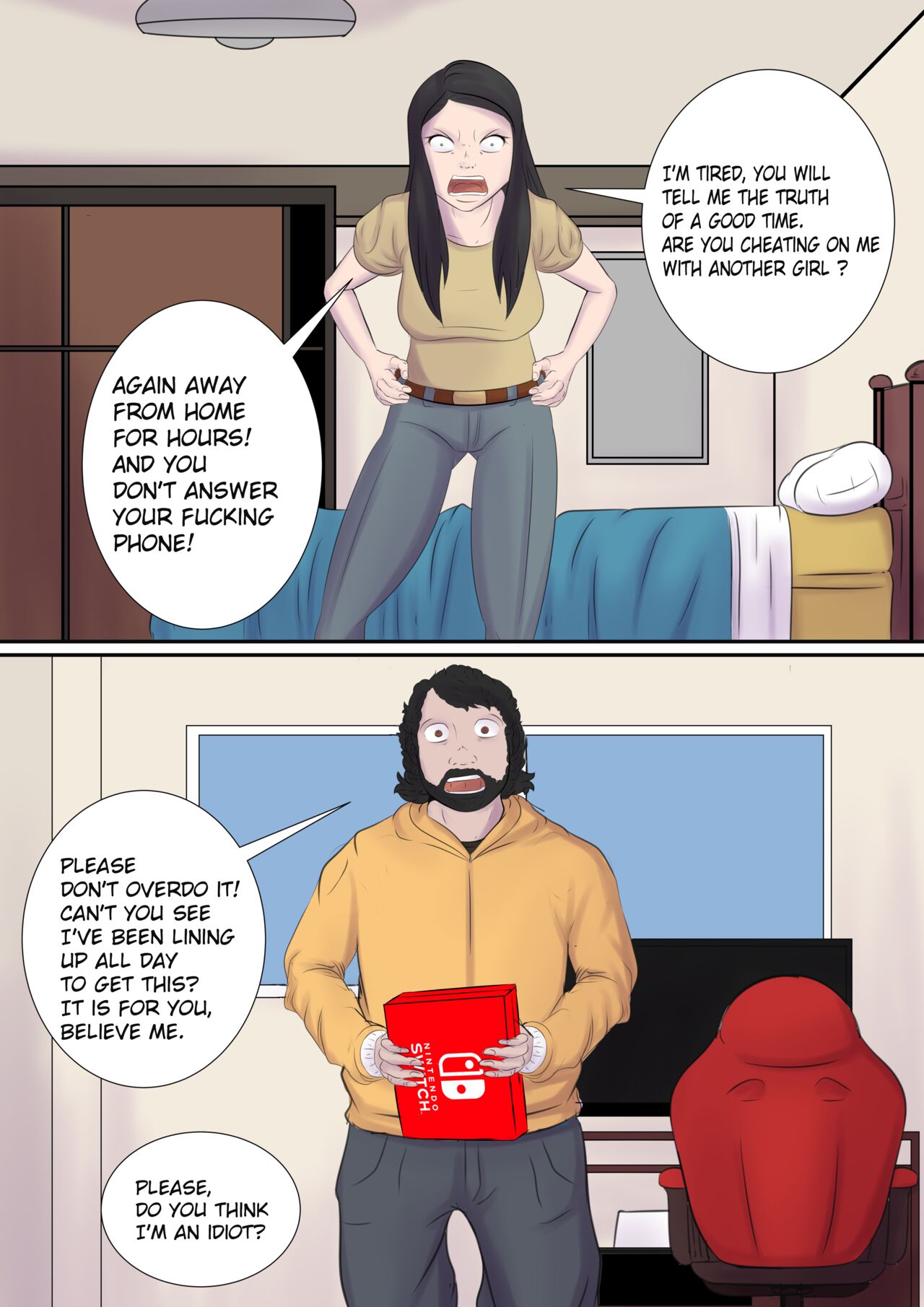 She knows how to punish page 1 full
