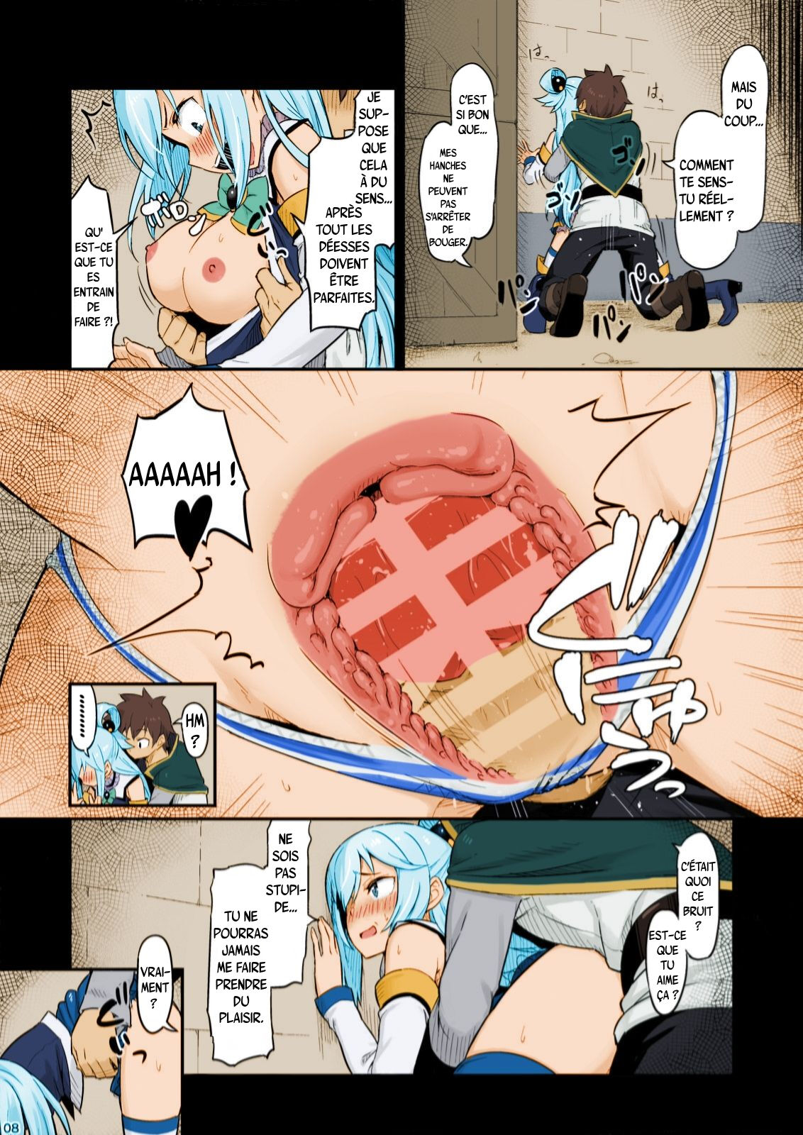 Damegami-sama wa Nomisugi ni Gochuui o! | Déesse inutile, fais attention de ne pas trop boire! page 9 full