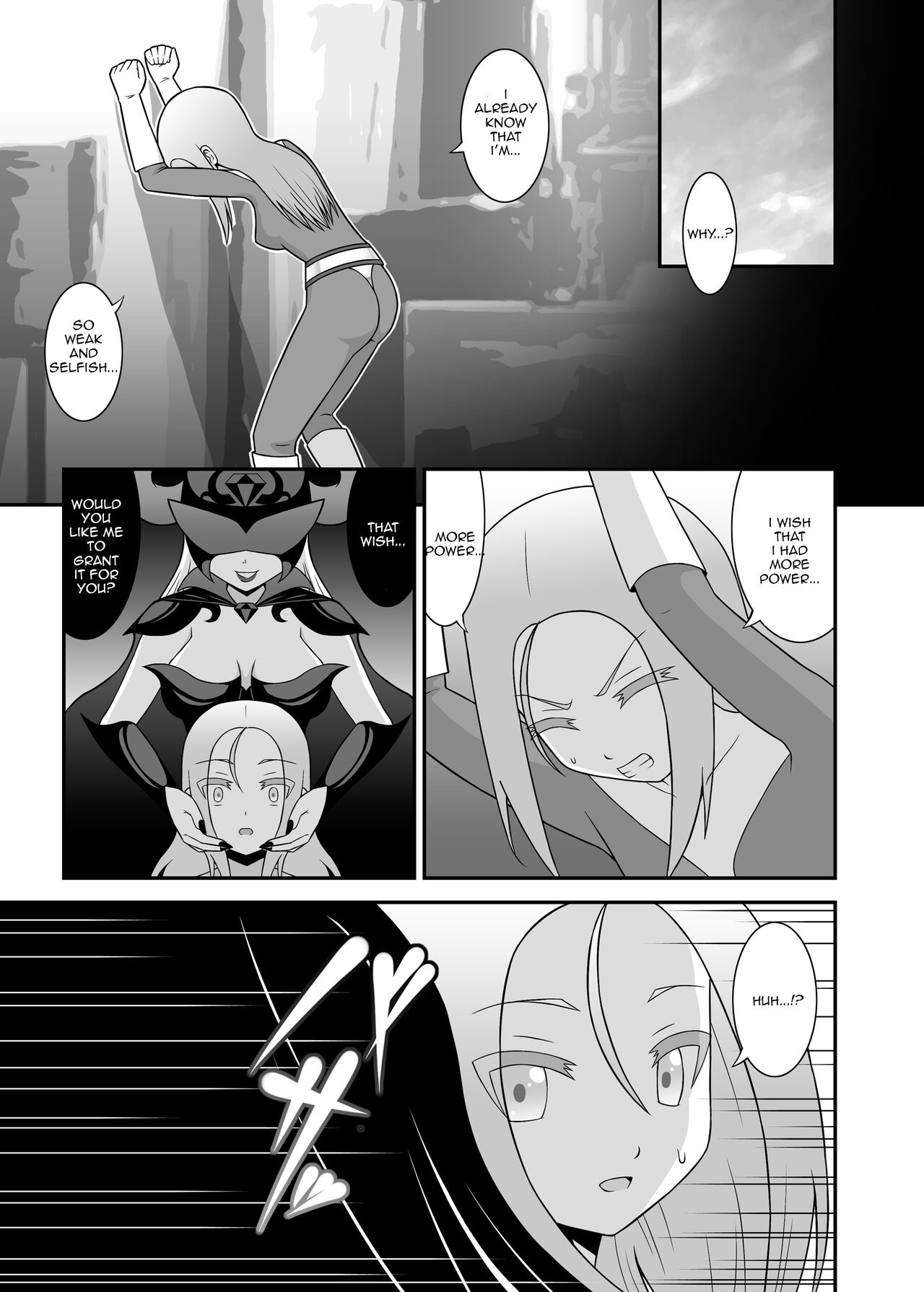 Teisou Sentai Virginal Colors Ch.1 | Chastity Sentai Chaste Colors Ch.1 page 8 full