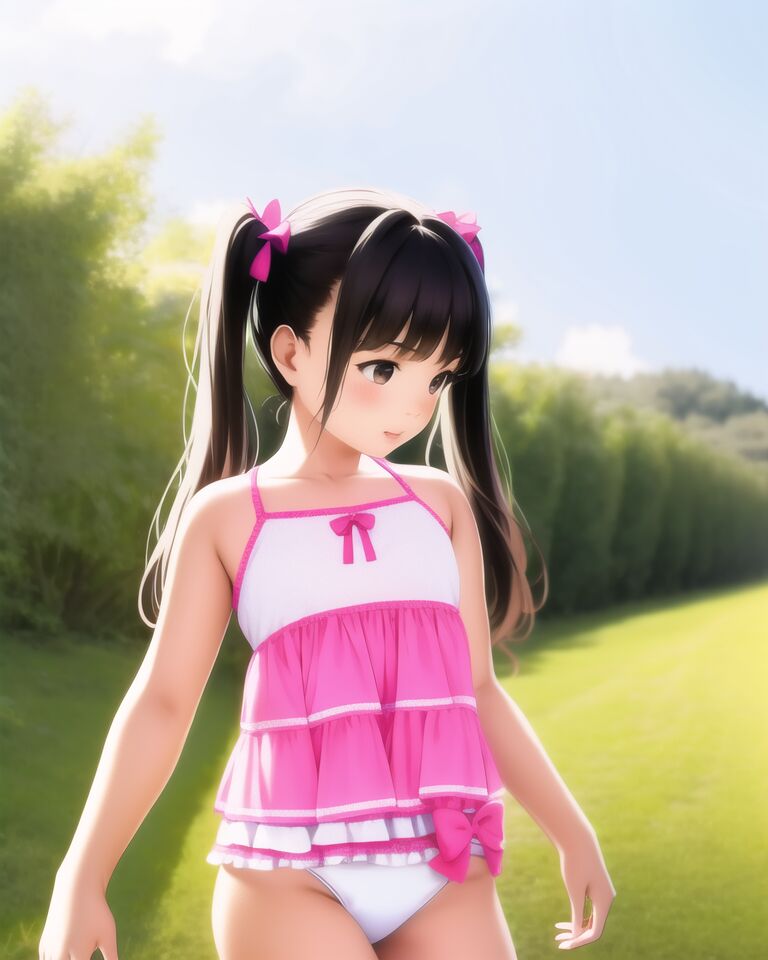 AI generated loli in swimsuit page 3 full