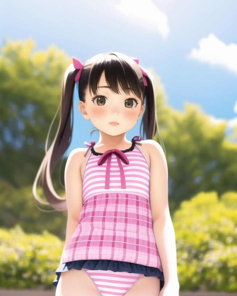 AI generated loli in swimsuit page 8 full