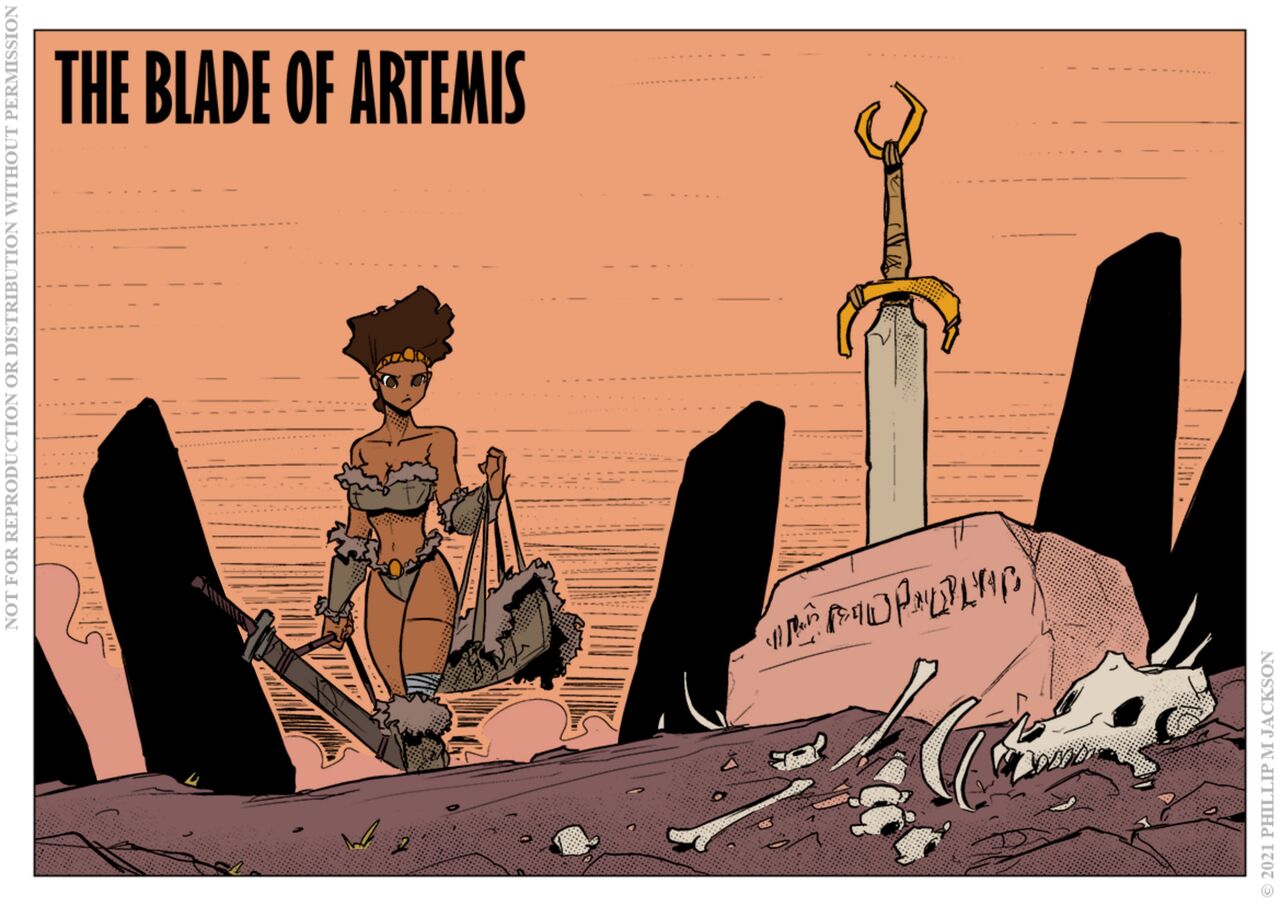 Blade of Artemis  - Jolly Jack page 1 full