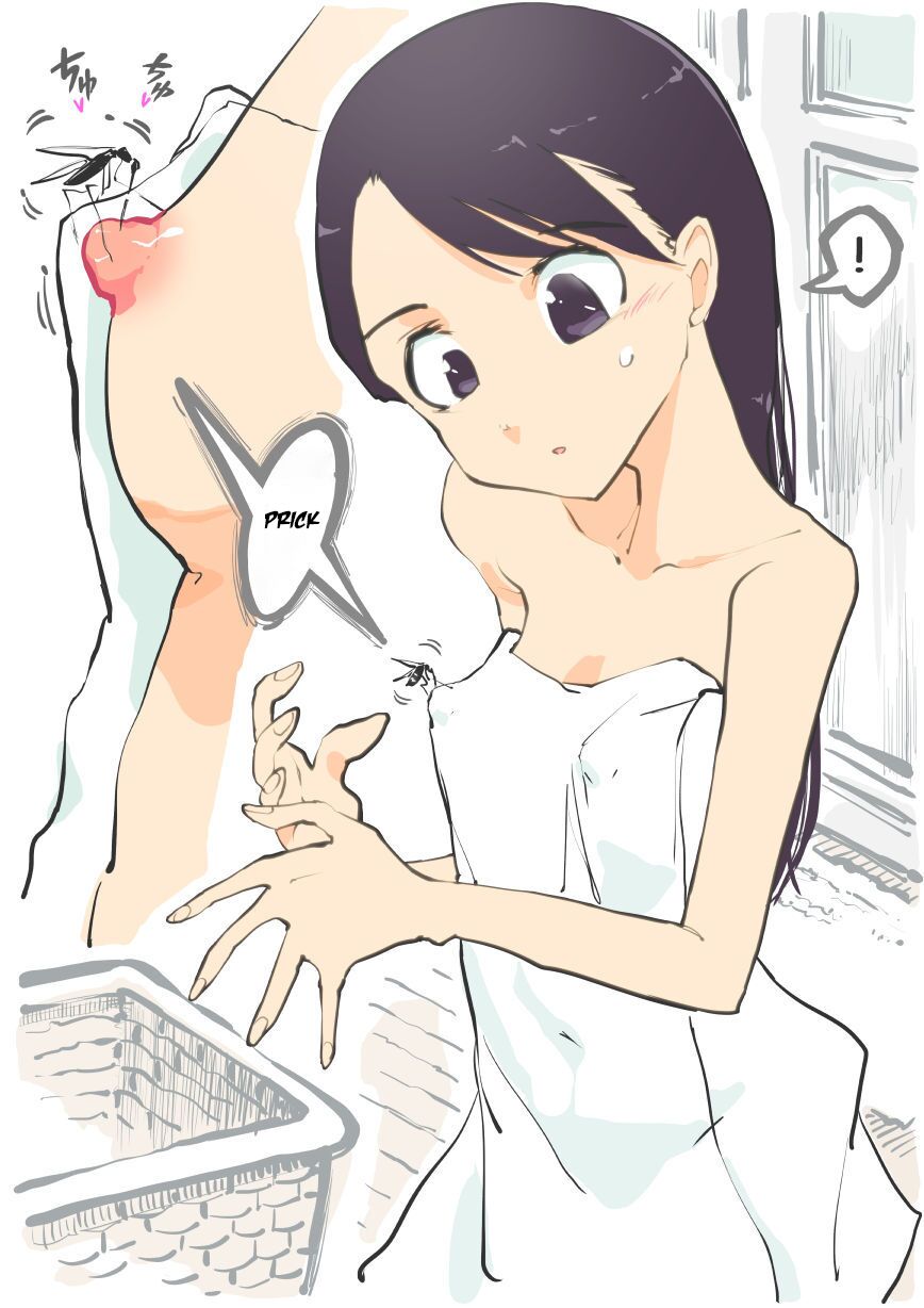 Datsuisho de Ka ni Sasare...... | Beware the Ecchi Mosquito! In the changing room page 1 full