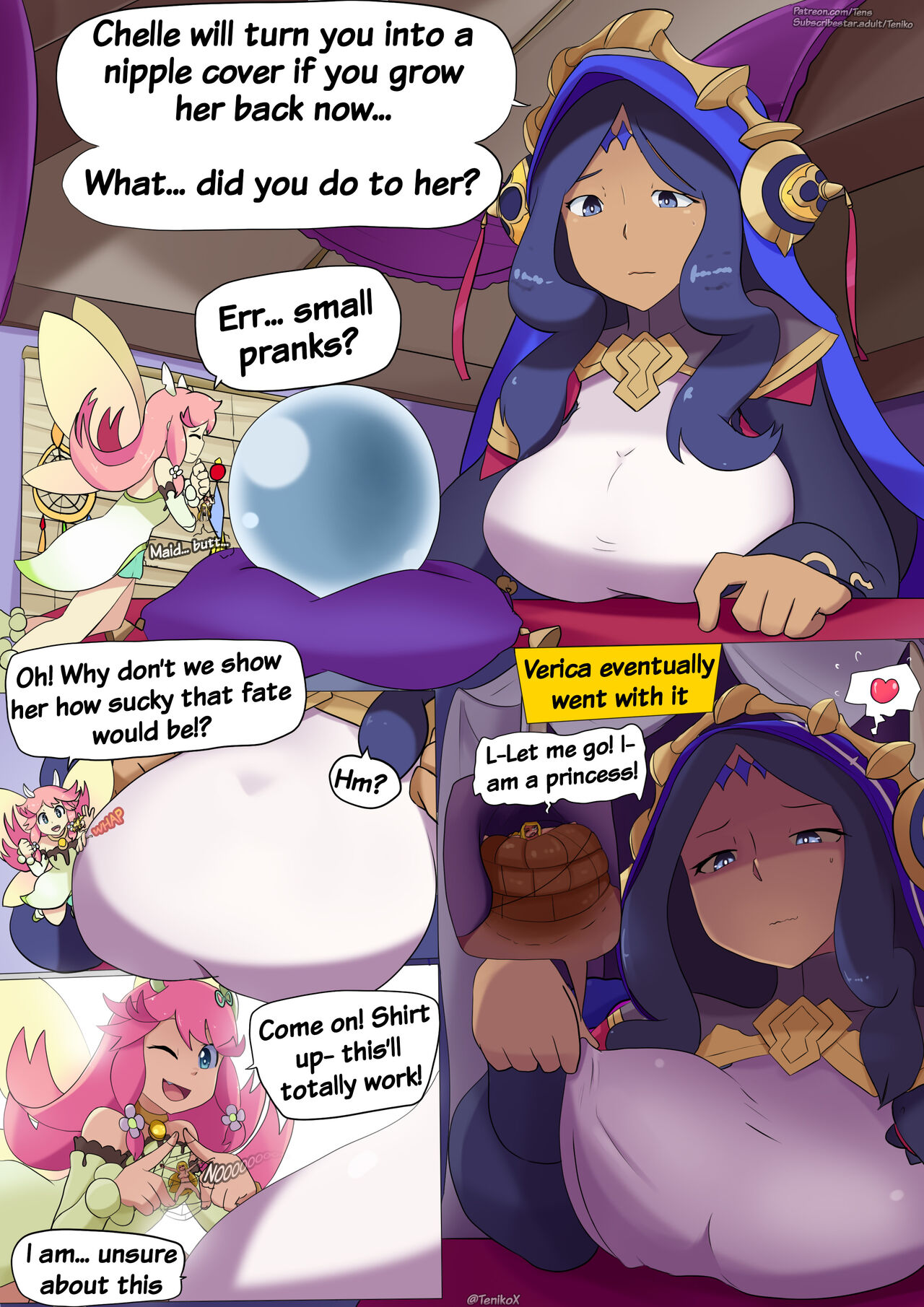 Dragalia Lost in Cleavage page 5 full