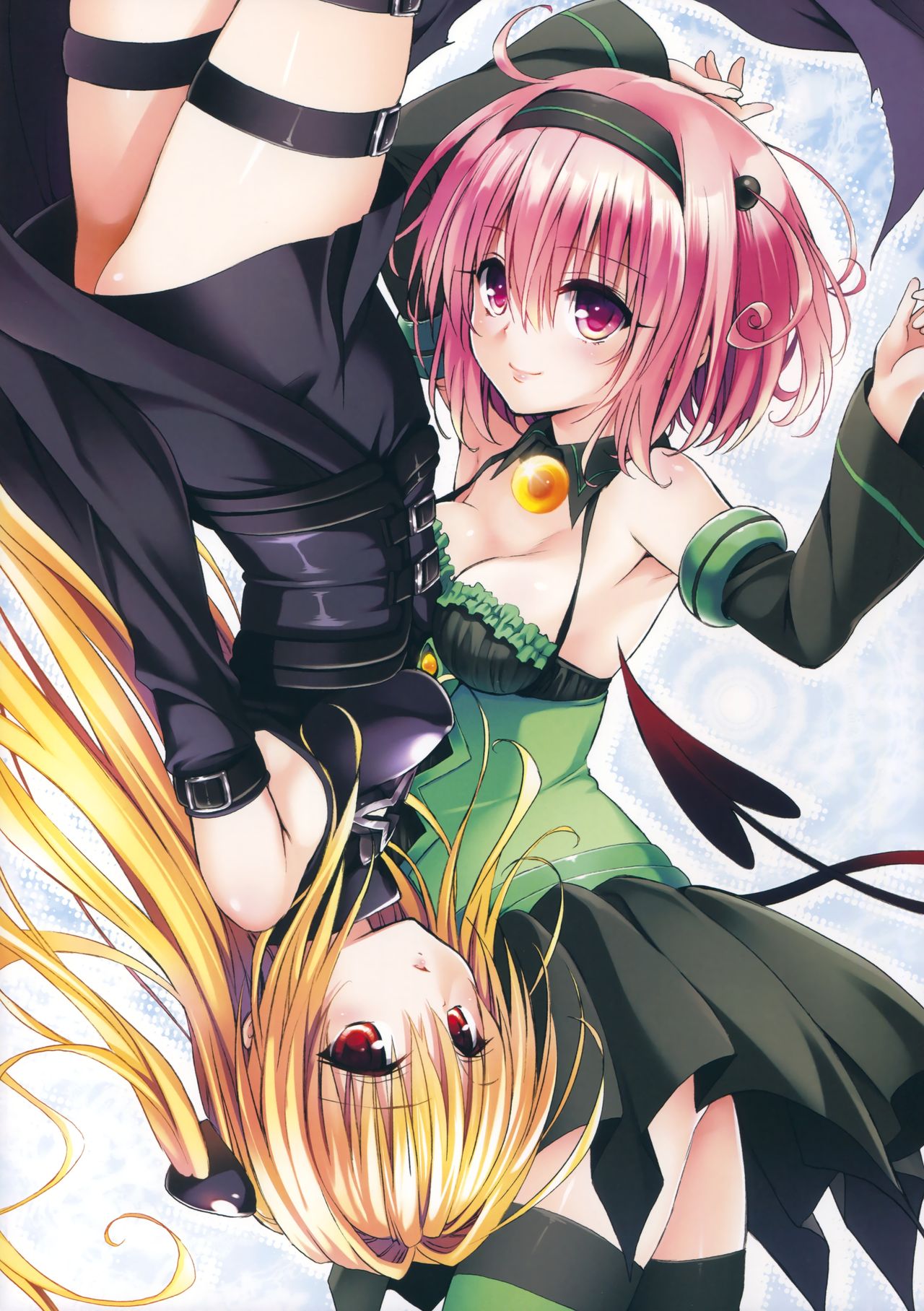 To LOVEる―とらぶる― ダークネス画集 Harem Gold page 7 full