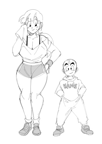 Chichi x Krillin Workout cover
